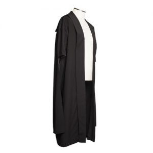 Lawyer's jet Black Gown (specially made for Advocates)
