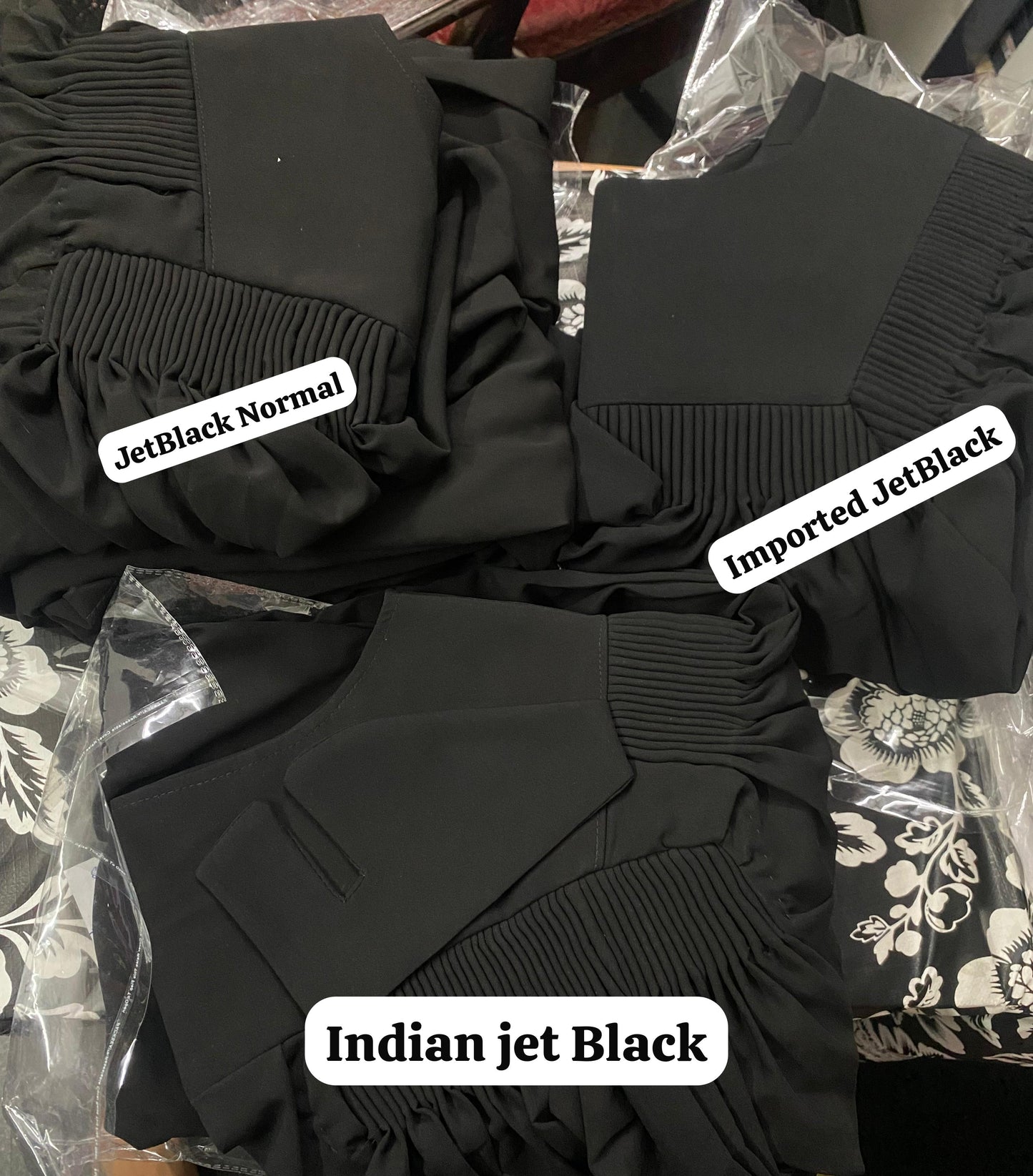 Lawyer's jet Black Gown (specially made for Advocates)
