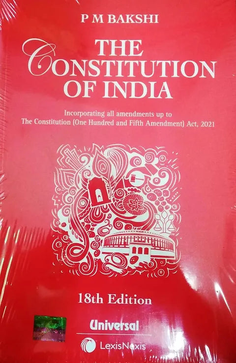 The Constitution of India P.M Bakshi 18th edition