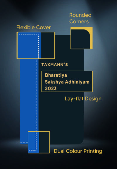 Bharatiya Sakshya Adhiniyam 2023 | Flexi-bound [Pocket] Edition