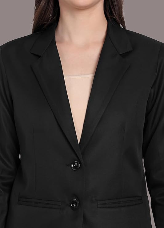 Smart Casual Blazer for Regular Fit Stylish Blazer for Women-Sleev-23 chest-33 Length-24