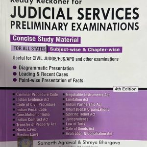 JUDICIAL SERVICES PRELIMINARY EXAMINATIONS Ready Reckoner