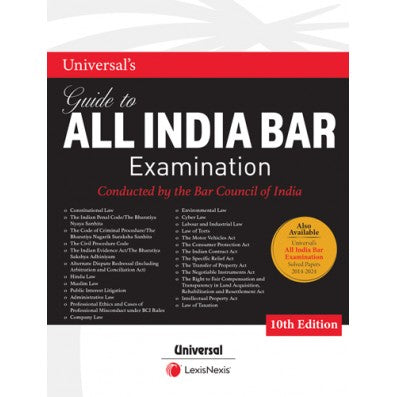 Universal’s Guide to All India Bar Examination