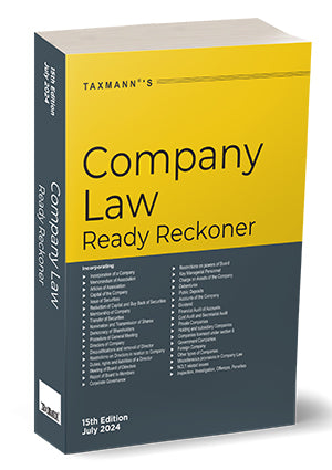 Company Law Ready Reckoner