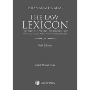 The Law Lexicon P. Ramanatha Aiyar