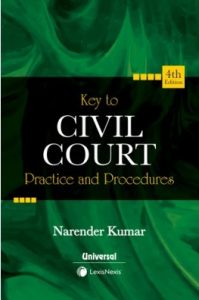 KEY TO CIVIL COURT PRACTICE AND PROCEDURE Paperback – 1 January 2021 by NARENDER KUMAR (Author)