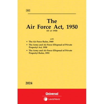 Air Force Act, 1950 along with allied Act and Rules