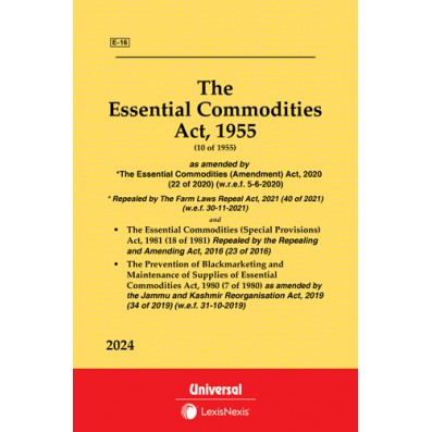 Essential Commodities Act, 1955 along with allied Acts