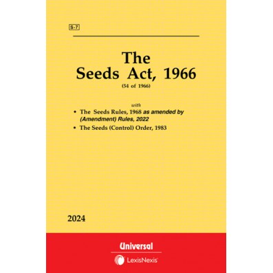 Seeds Act, 1966 along with Rules & Orders, 1983