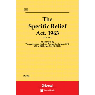 Specific Relief Act, 1963 as amended by The Specific Relief (Amendment) Act, 2018 (18 of 2018)