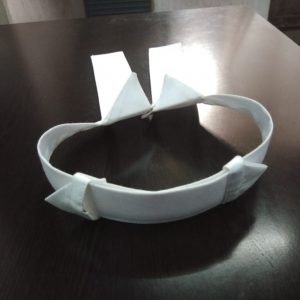 Ladies Adjustable collar with band -Sizes can Adjust- 12.30 to 20.00