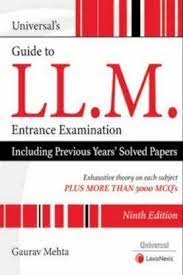 Universal's Guide to L.L.M Entrance Examination Paperback – 1 January 2021