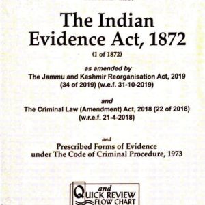 The Indian Evidence Act 1872 2023 ed