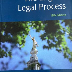 The Legal Process Terence Ingman oxford