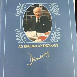 Leaves From My Library An English Anthology Denning