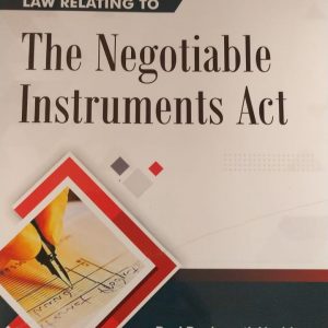 Law Relating To Negotiable Instruments Act  (Hardcover, Ravi Raghunath Vachher)