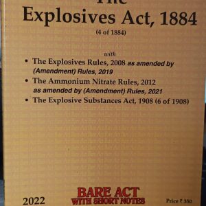 The Explosives Act, 1884