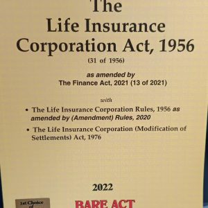 Life Insurance Corporation Act, 1956 Bare Act.
