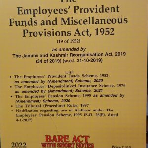 The Employee's Provident funds and Miscellaneous Provision Act, 1952