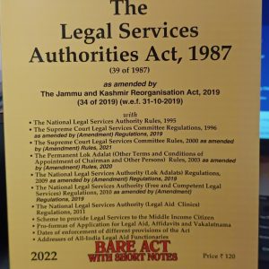 Legal Services Authorities Act ,1987