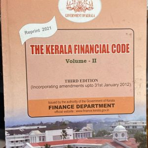 THE KERALA FINANCIAL CODE VOL-2