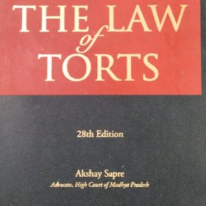 The Law of Torts : Ratanlal & Dhirajlal