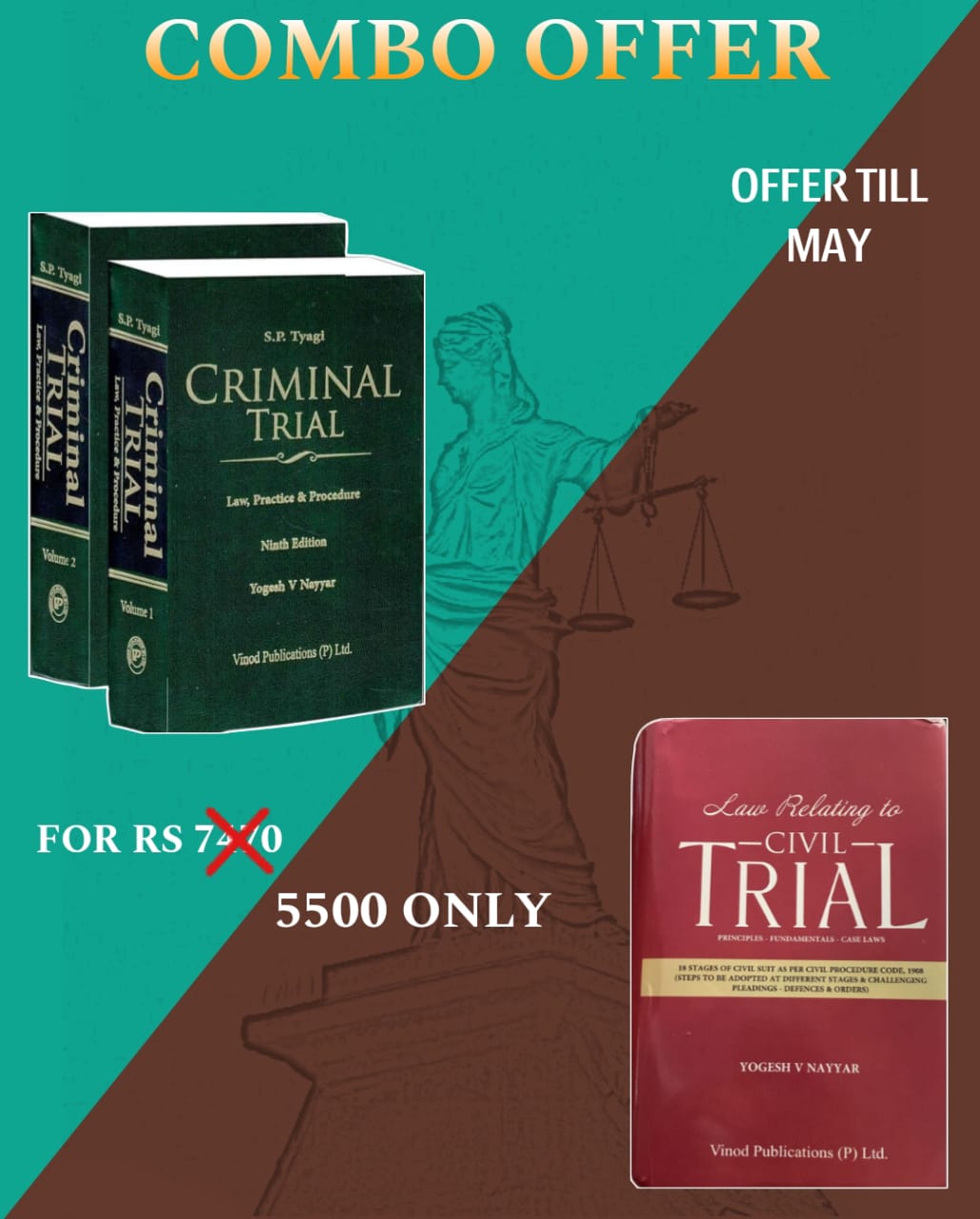 Civil And Criminal Trail Combo Offer