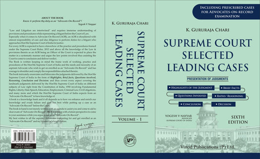 Supreme Court Selected Leading Cases (volume-2)