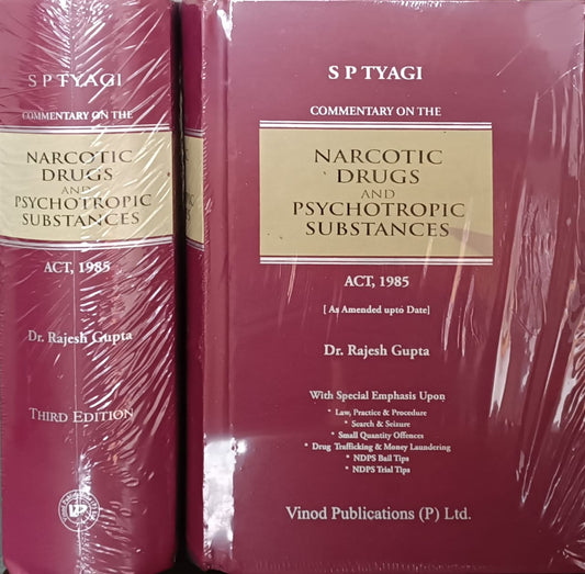 Commentary on The Narcotic Drugs and Psychotropic Substances Act, 1985