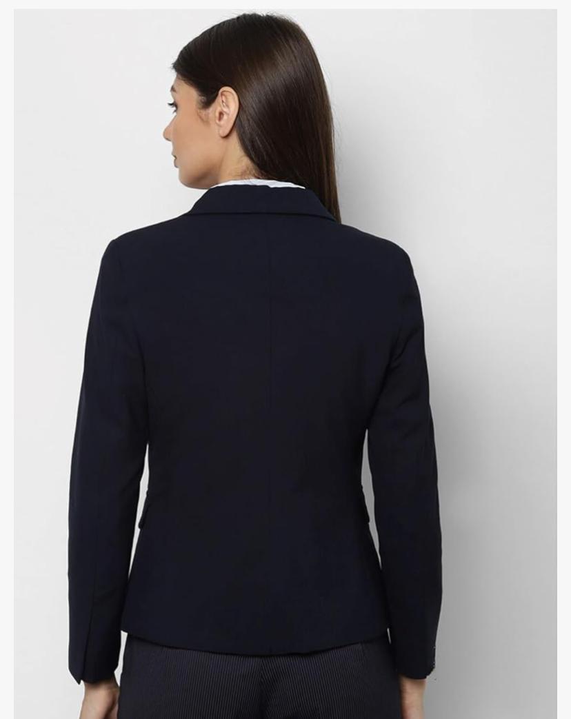 BLAZER (LADIES COAT) JET BLACK IMPORTED MATERIAL