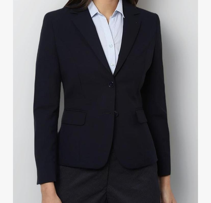 BLAZER (LADIES COAT) JET BLACK IMPORTED MATERIAL