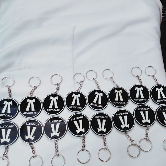 Acrylic Key chain with Ring