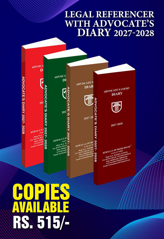 Lawyer's Referencer with case posting planner 2027