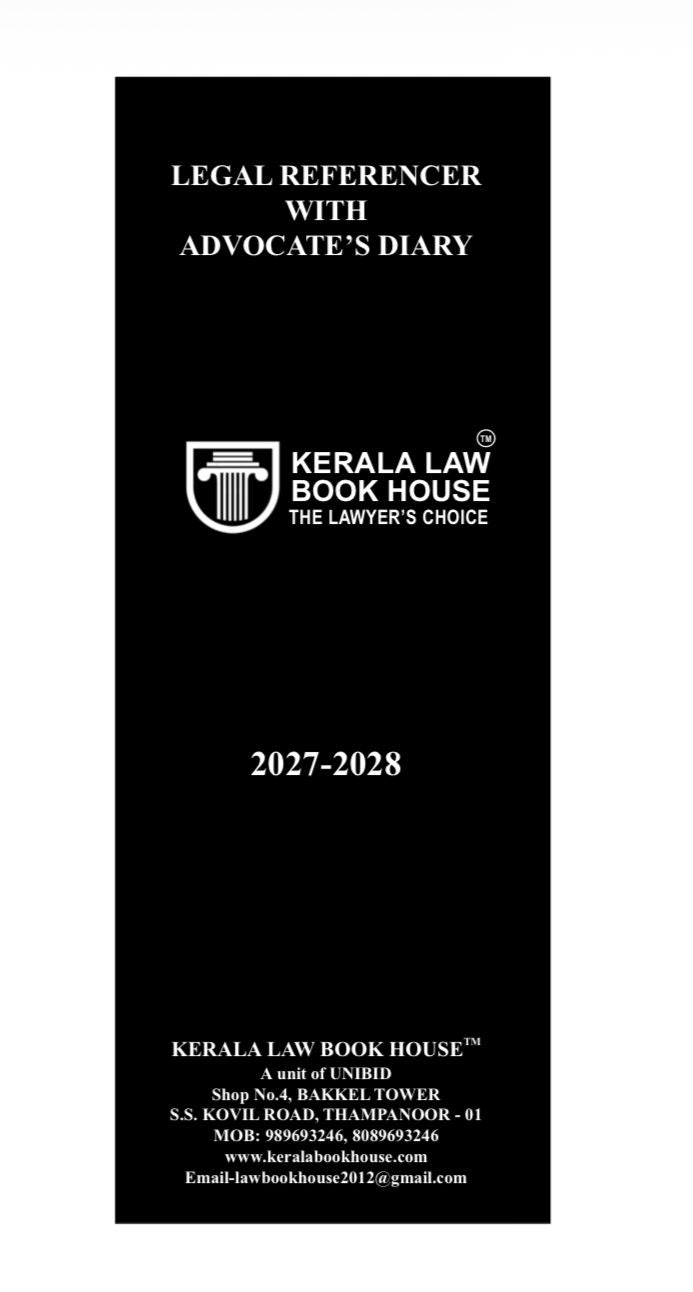 Lawyer's Referencer with case posting planner 2027