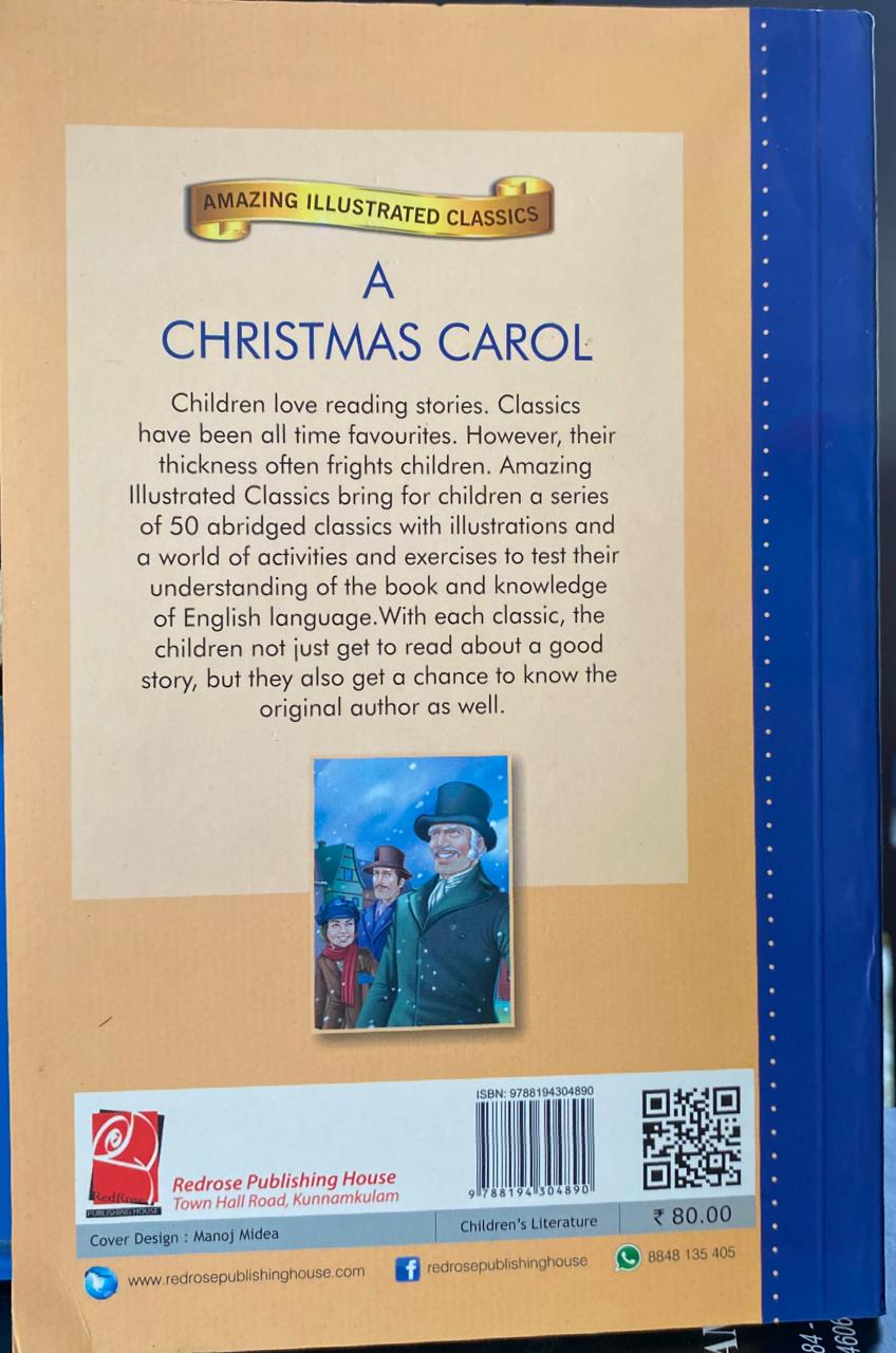 A CHRISTMAS CAROL AMAZING ILLUSTRATED CLASSIC