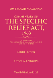 Commentary on The Specific Relief Act, 1963